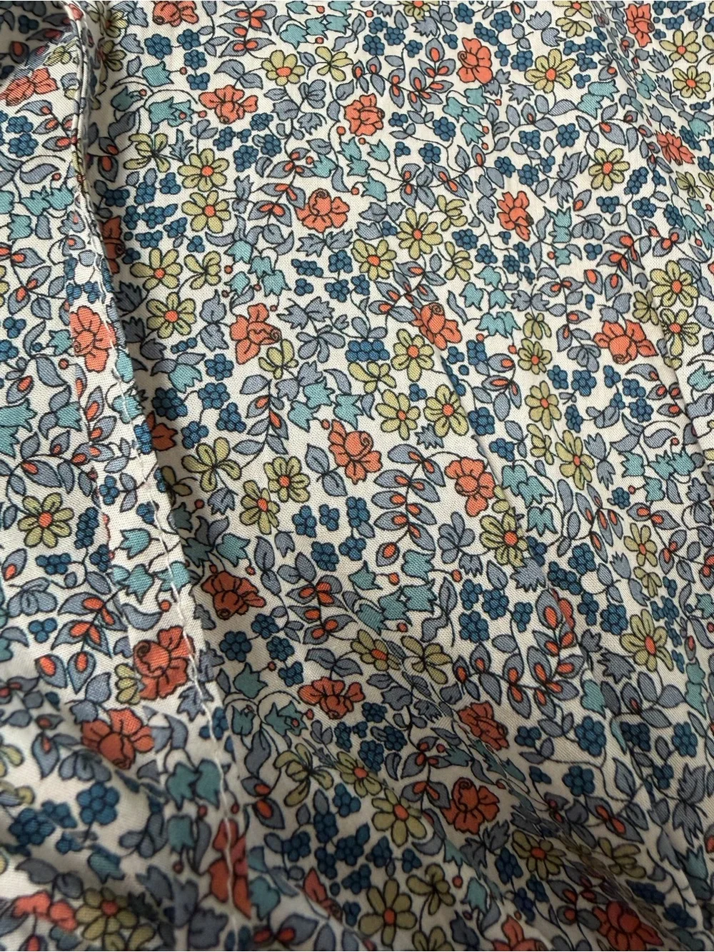 APOF Bibbi Skirt in Liberty Emilia Floral, sz 40